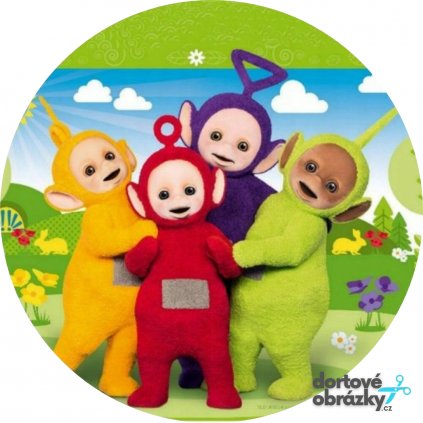 Jedlý papír  TELETUBBIES  máme jako jedlý papír i fondán