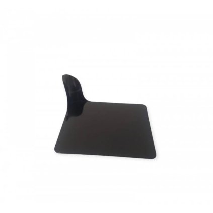 287317 2 cesil plastova podlozka pod minidezerty cerna 9 x 9 cm 1 ks