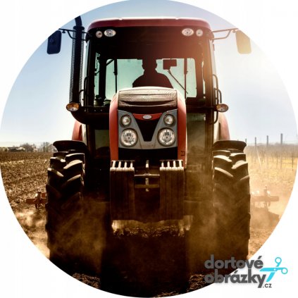 Jedlý papír  TRAKTOR  máme jako jedlý papír i fondán