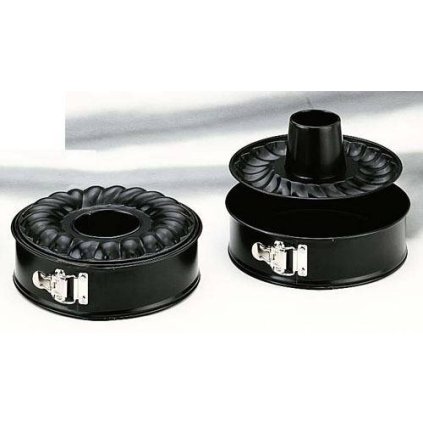 4183 cerna forma na peceni s nasadou 28x7cm ibili