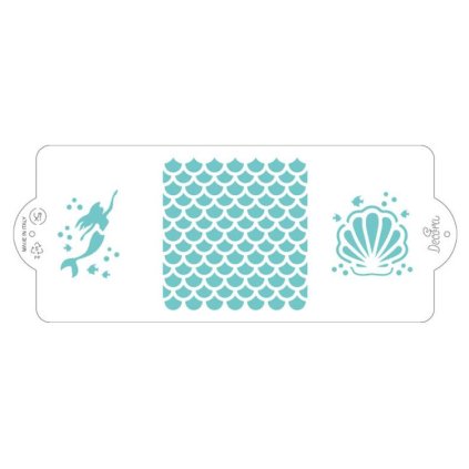 172916 decora stencil morska panna a supiny