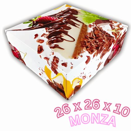 Dortová krabice Monza 26 x 10 cm