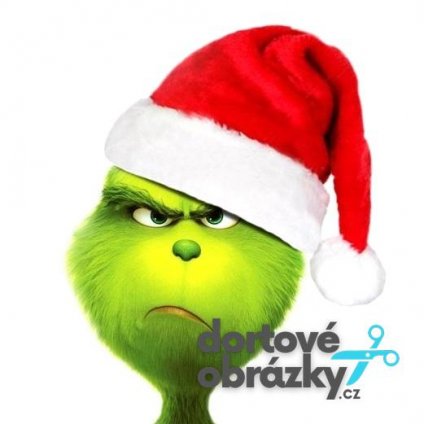 Jedlý papír  GRINCH - VÁNOCE  tisk na jedlý papír | expresní dodání