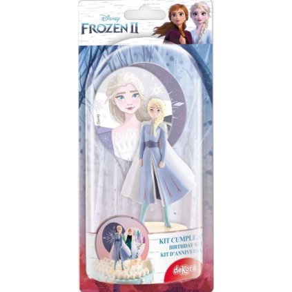 180674 dekorace na dort elsa frozen 8 cm