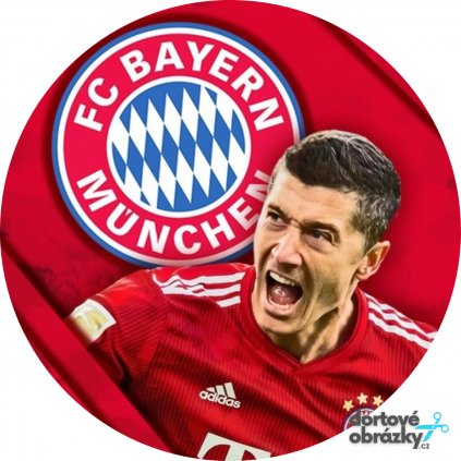 Jedlý papír  BAYERN - LEWANDOWSKI  tisk na jedlý papír | expresní dodání