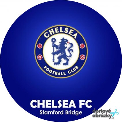 Jedlý papír  CHELSEA - STAMFORD BRIDGE  máme jako jedlý papír i fondán