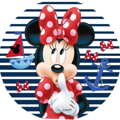 Jedlý papír  MINNIE - NÁMOŘNICE