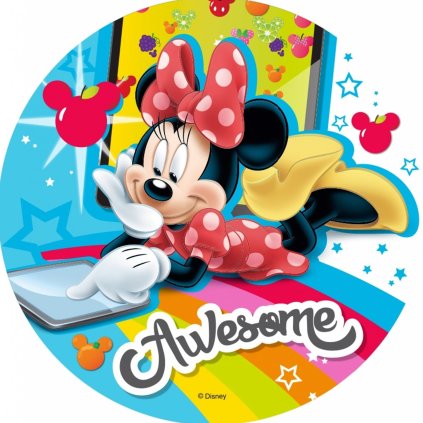 Jedlý papír  MINNIE - AWESOME