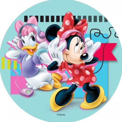 Jedlý papír  MINNIE A DAISY