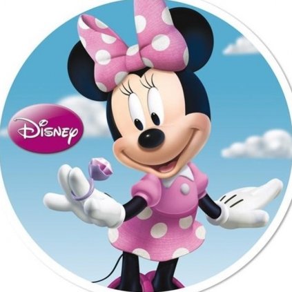 Jedlý papír  MINNIE - PRSTÝNEK