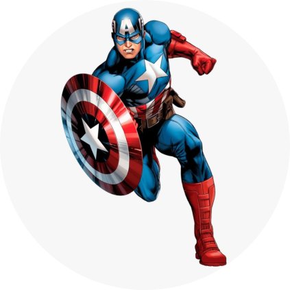 Jedlý papír AVENGERS - KAPITÁN AMERIKA 2