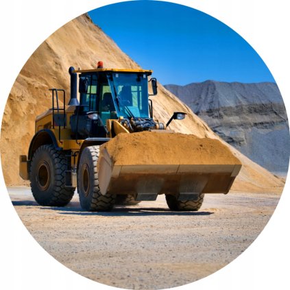 Jedlý papír BAGR S PÍSKEM