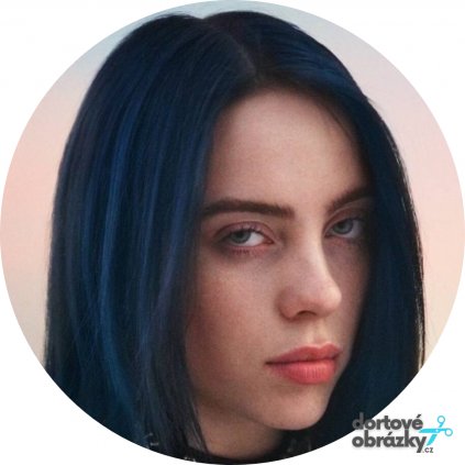 Jedlý papír  BILLIE EILISH  tisk na jedlý papír | expresní dodání