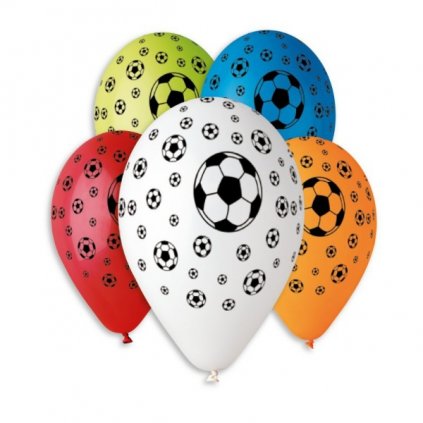 272349 1 latexovy balonek fotbal 30 cm