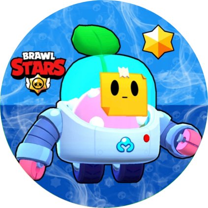 Jedlý papír BRAWL STARS