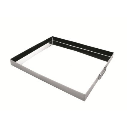 93083 1 nerezovy pekac plech s madlem 45x35x3 5cm ibili