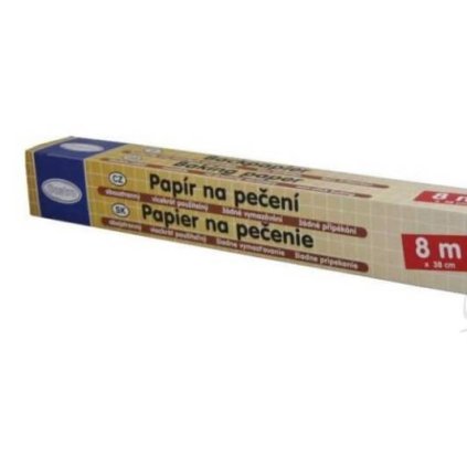 32925 1 papir na peceni silikonovy hnedy 38 cm x 8 m