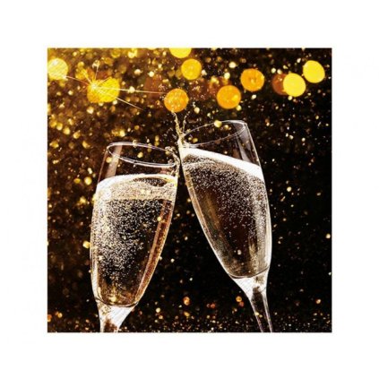 0021229 papirove party ubrousky happy new year sklenky sampusu 20 ks 600
