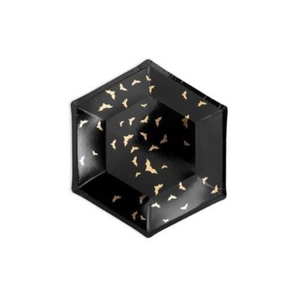 263901 party papirove talirky s netopyry 20 cm