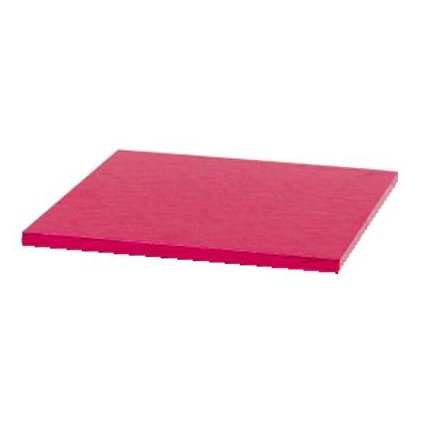 43782 1 podlozka pod dort ctvercova cervena 40x40cm decora