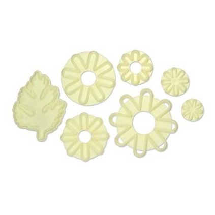 91550 2 sada vykrajovatek 7ks chryzantema pme