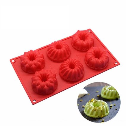 278873 silikonova forma na mini babovky 30x17cm cakesicq