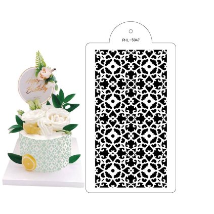 273222 stencil sablona lastro 40x21cm cakesicq
