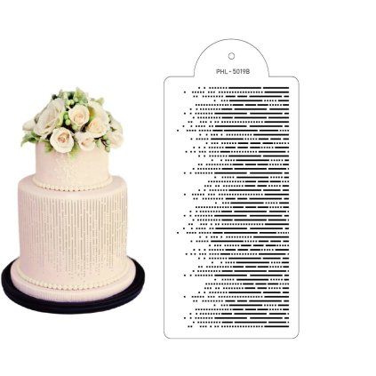 273309 stencil sablona noer 40x18cm cakesicq