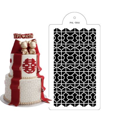 273219 stencil sablona puz 40x21cm cakesicq