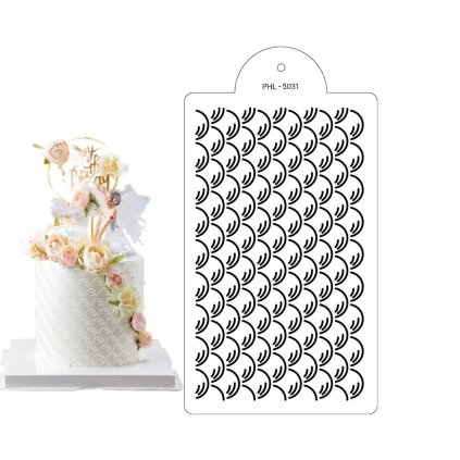 273174 stencil sablona supiny 40x21cm cakesicq