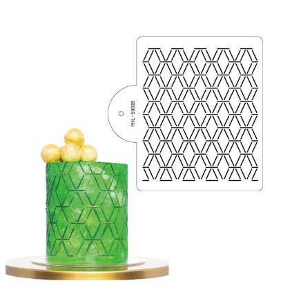 273129 stencil sablona vector 27x27cm cakesicq