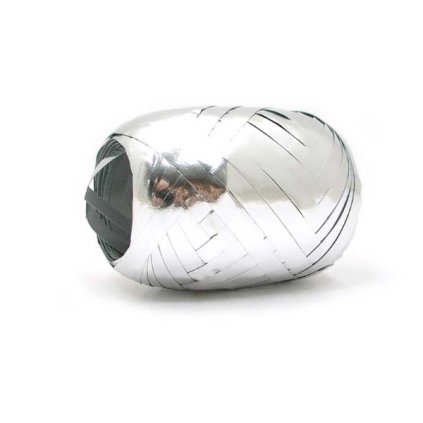 264690 stuha vazaci 20m stribrna metalicka