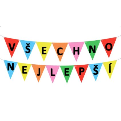 0024109 vlajeckova girlanda vsechno nejlepsi pismena 225 x 165 cm 600