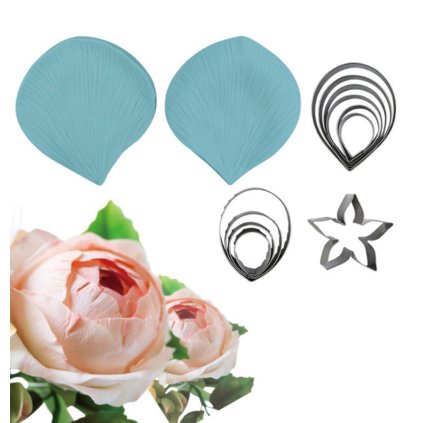 200405 zilkovac a vykrajovatko ruze 6x5 cm cakesicq