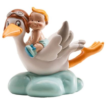 110456 figurka na dort chlapecek letici cap na mracku dekora