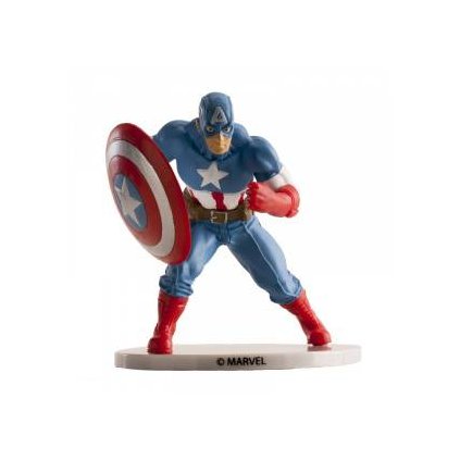 87128 figurka na dort kapitan amerika 9cm dekora