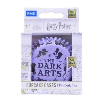 294566 pme harry potter kosicky na muffiny s alobalovym vnitrkem cerna magie 30 ks