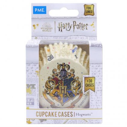 293816 pme harry potter kosicky na muffiny s alobalovym vnitrkem znak bradavic 30 ks d hpg205