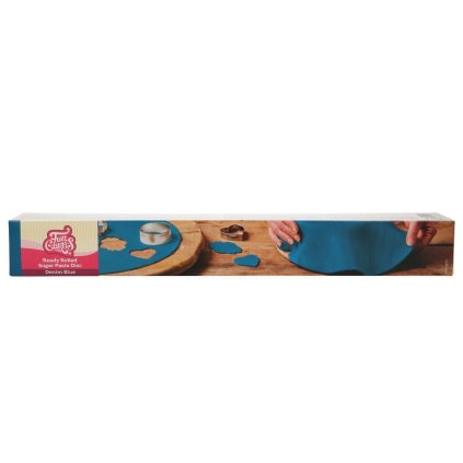 252108 rolovana potahovaci hmota modra 430g funcakes