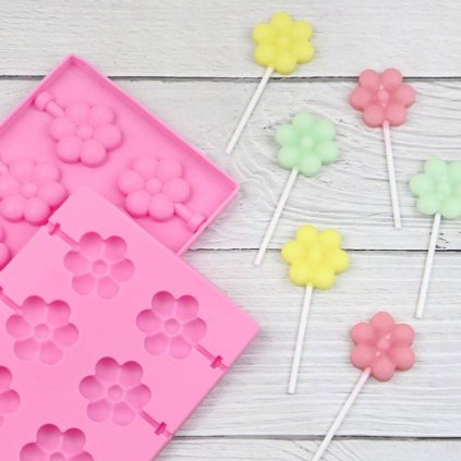 293576 silikonova forma na lizatka kvetiny cakesicq