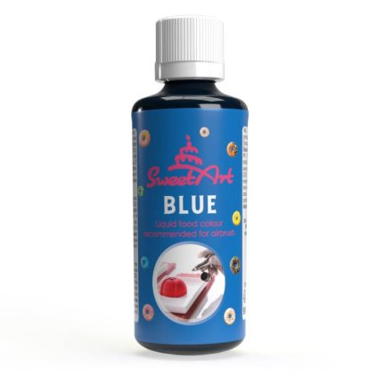 290540 sweetart airbrush barva tekuta blue 90 ml