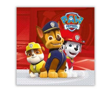 176582 ubrousky 33x33cm paw patrol procos