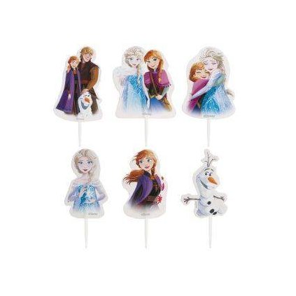 290387 dekora zapich do dortu ledove kralovstvi frozen 16 ks