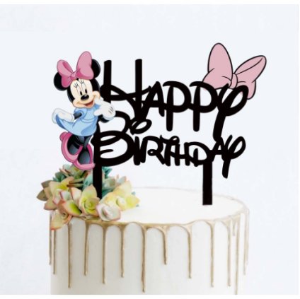 271869 zapich do dortu minnie happy birthday cakesicq