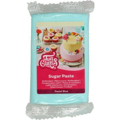 299432 5 potahovaci hmota pastelove modra 250g funcakes