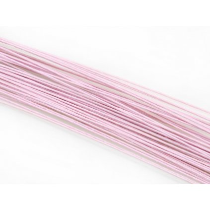 Růžové, cukrářské floristické drátky 0,812 mm Cake Masters, 50 ks 24G