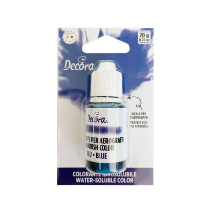290048 airbrush barva tekuta blue 20g decora