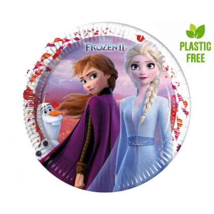 298679 1 eko papirove talirky frozen 2 new generation 23 cm 8 ks