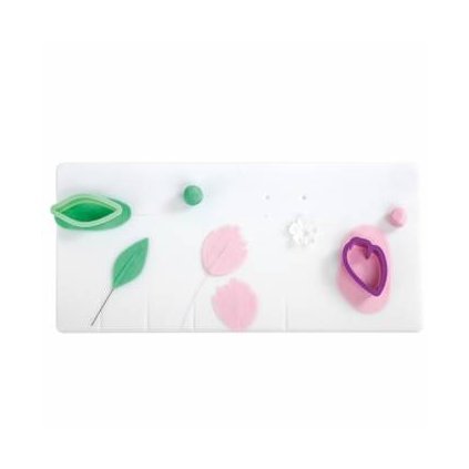 82442 1 modelovaci pracovni deska na kvetiny 40 x 18 cm decora