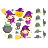 Jedlý papír  HALLOWEEN ČARODĚJNICE